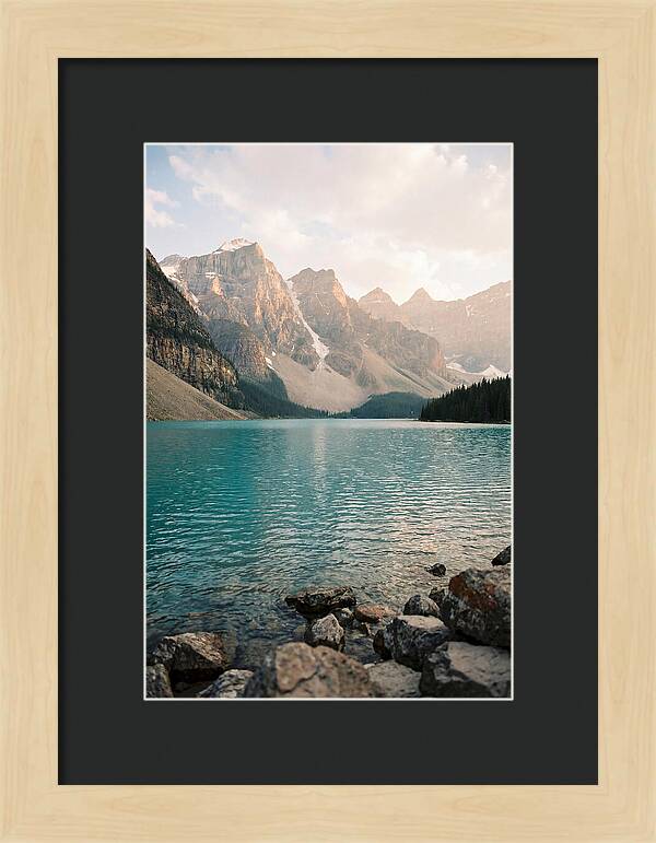 Tranquil Waters Of Peyto Lake