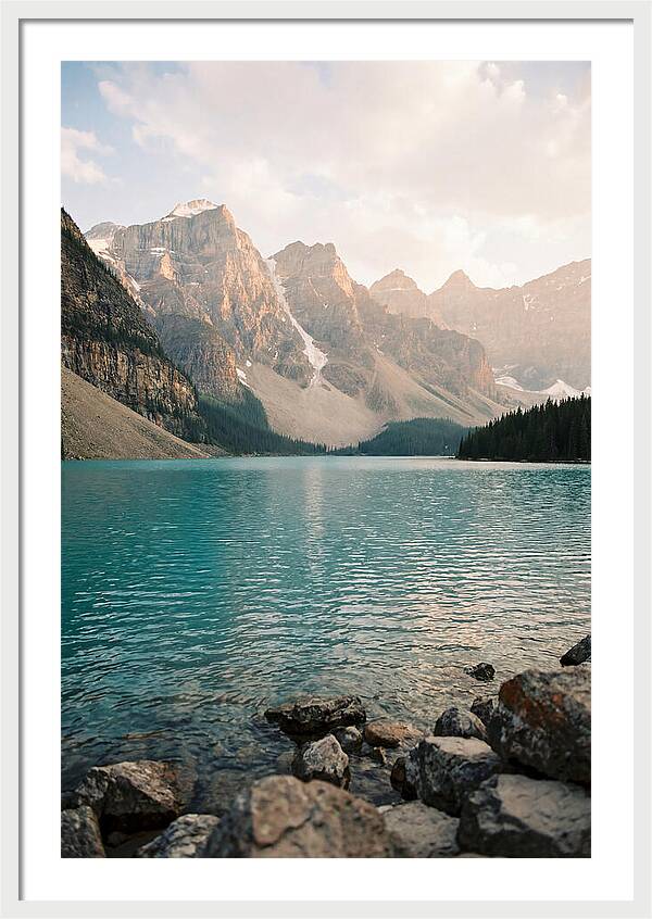 Tranquil Waters Of Peyto Lake