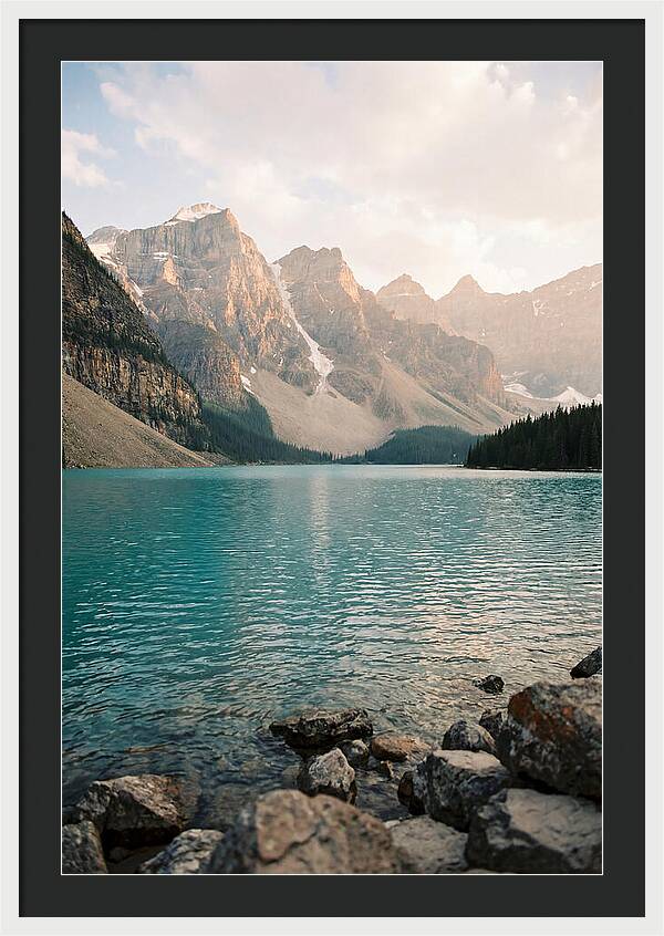 Tranquil Waters Of Peyto Lake