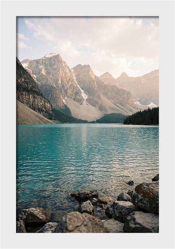 Tranquil Waters Of Peyto Lake