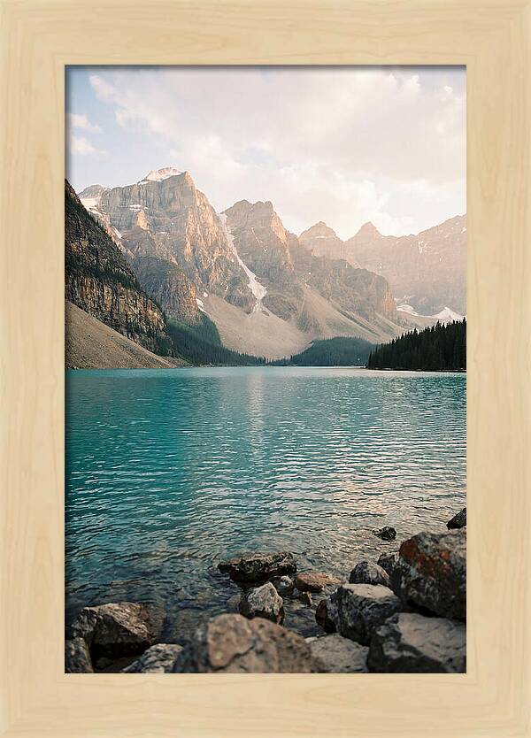 Tranquil Waters Of Peyto Lake