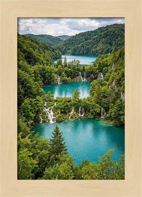 Tranquil Waters Of Plitvice