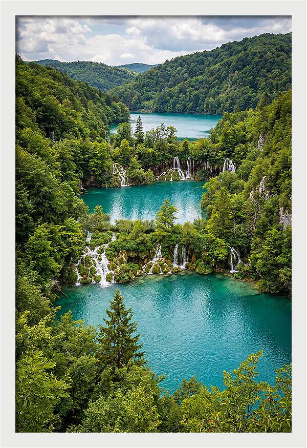 Tranquil Waters Of Plitvice