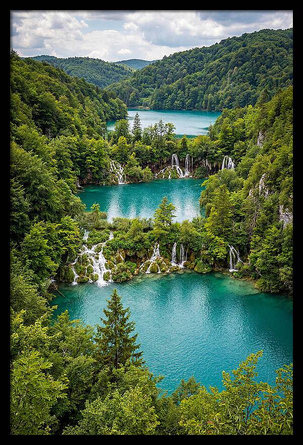 Tranquil Waters Of Plitvice