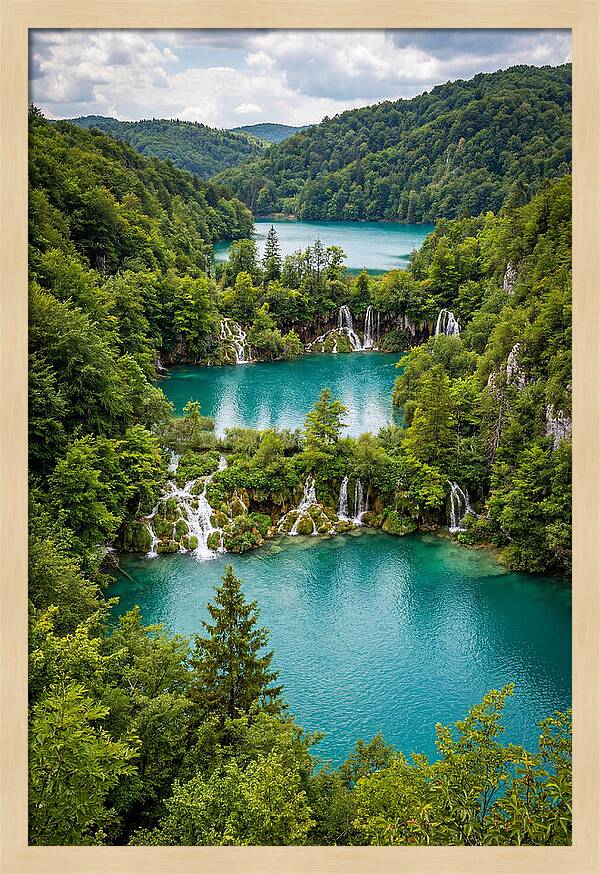 Tranquil Waters Of Plitvice