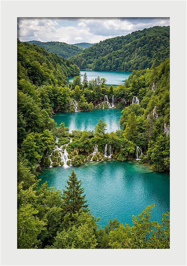 Tranquil Waters Of Plitvice
