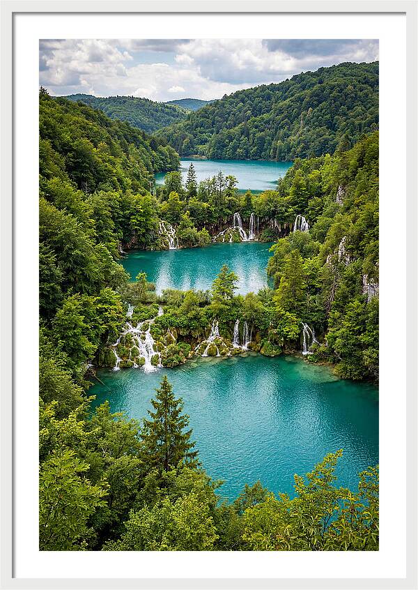 Tranquil Waters Of Plitvice