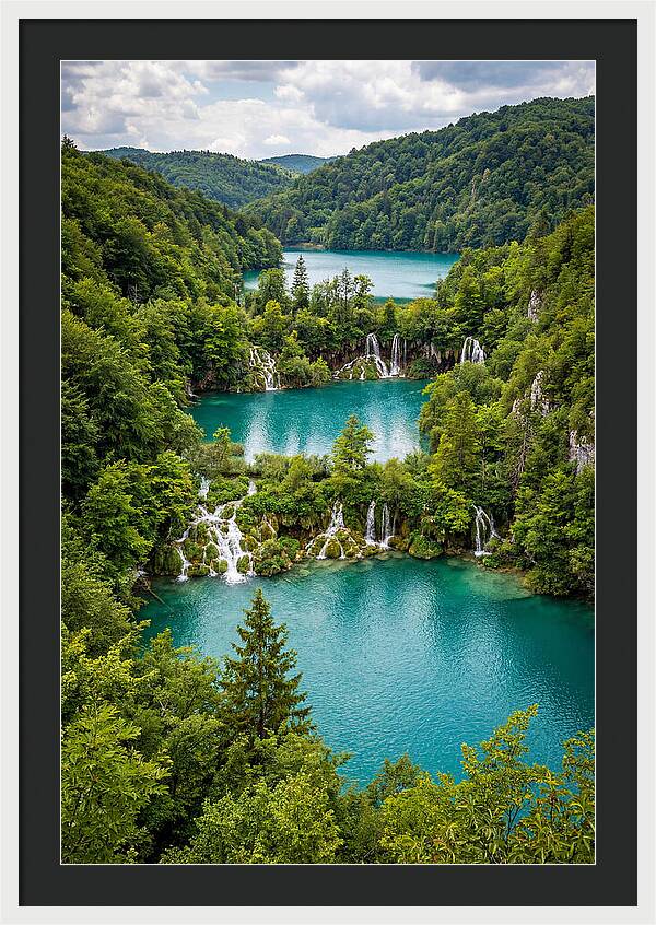Tranquil Waters Of Plitvice