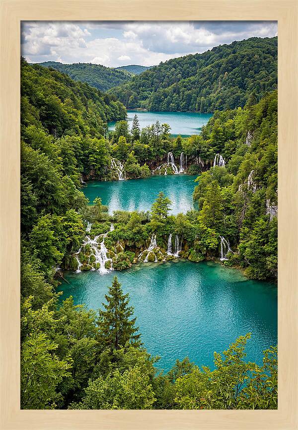 Tranquil Waters Of Plitvice