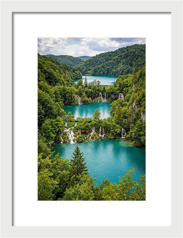 Tranquil Waters Of Plitvice