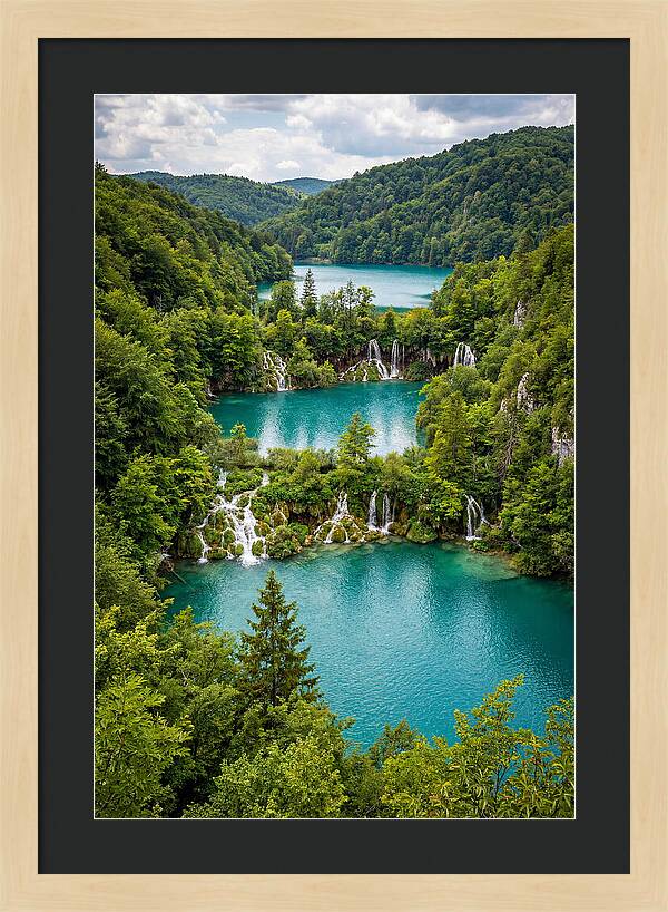 Tranquil Waters Of Plitvice