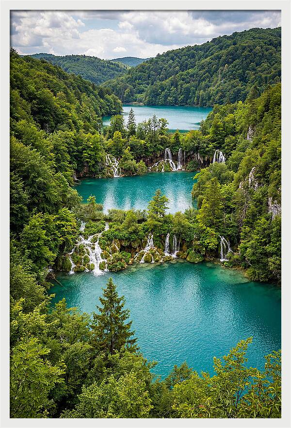 Tranquil Waters Of Plitvice