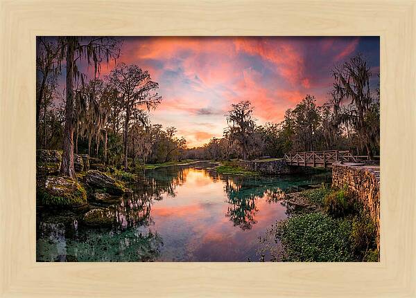 Tranquil Waters Of Radium Springs