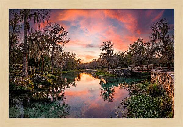 Tranquil Waters Of Radium Springs