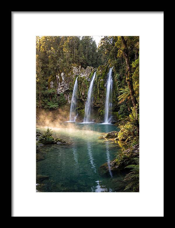 Tranquil Waters Of Rifle Falls