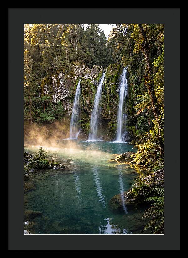 Tranquil Waters Of Rifle Falls