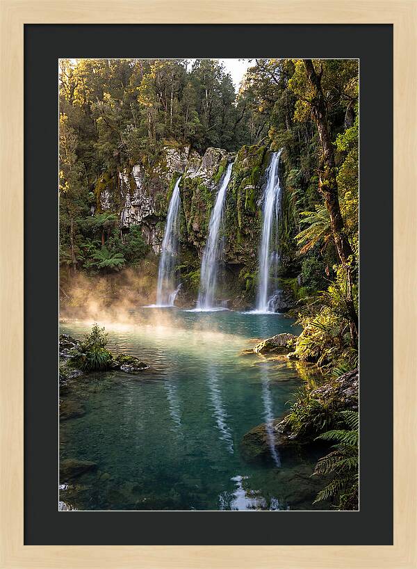 Tranquil Waters Of Rifle Falls