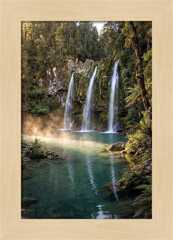 Tranquil Waters Of Rifle Falls