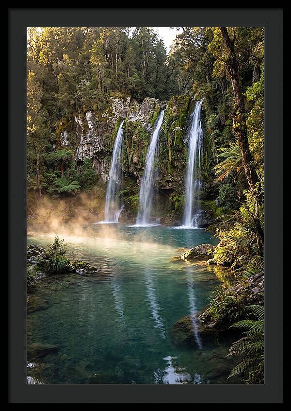 Tranquil Waters Of Rifle Falls