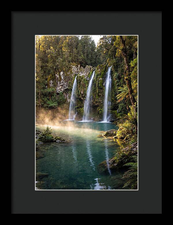 Tranquil Waters Of Rifle Falls