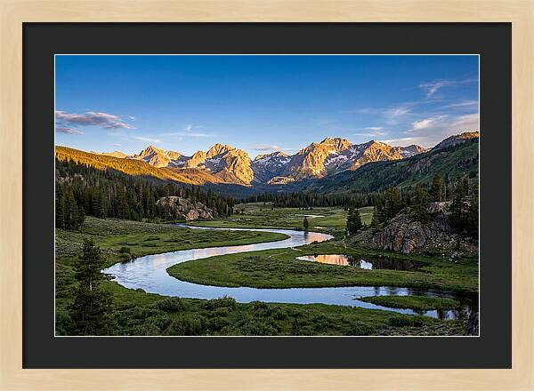 Tranquil Waters Of Snake River