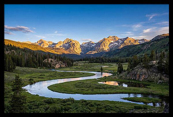 Tranquil Waters Of Snake River