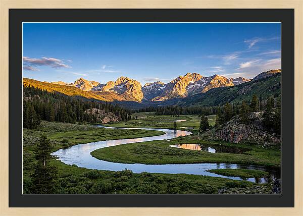 Tranquil Waters Of Snake River