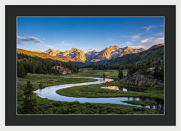 Tranquil Waters Of Snake River