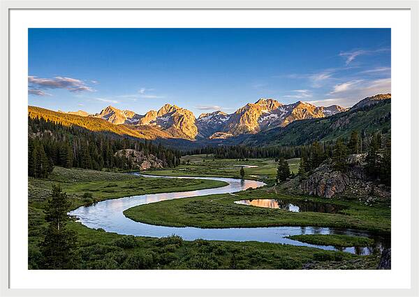 Tranquil Waters Of Snake River