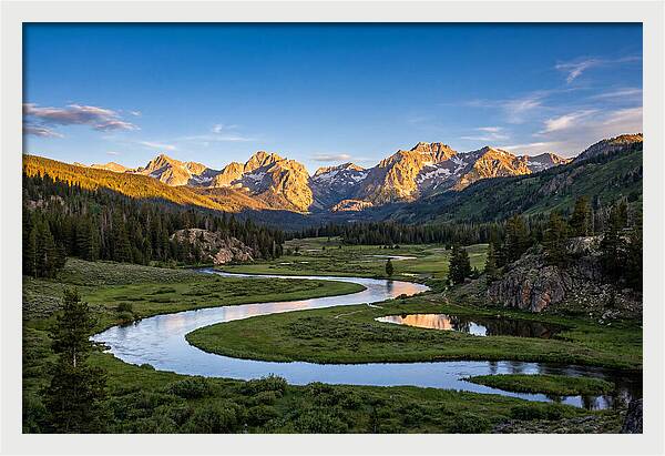 Tranquil Waters Of Snake River