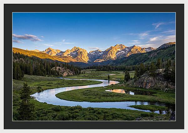 Tranquil Waters Of Snake River