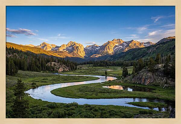 Tranquil Waters Of Snake River