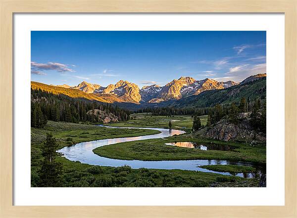 Tranquil Waters Of Snake River