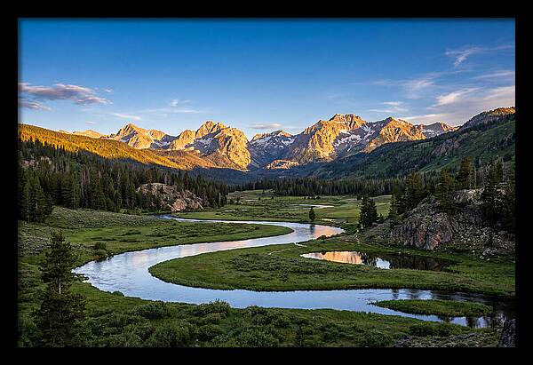 Tranquil Waters Of Snake River