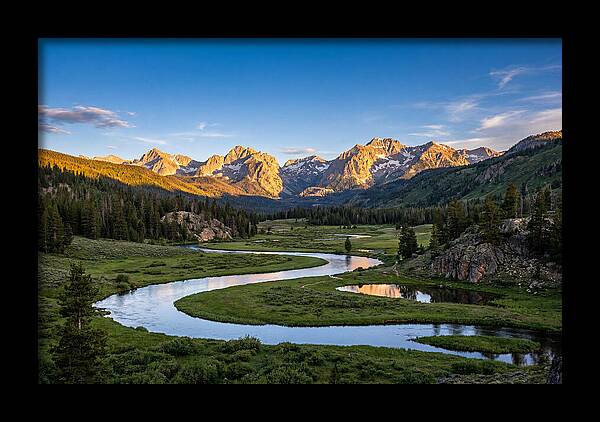 Tranquil Waters Of Snake River