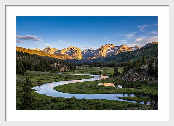 Tranquil Waters Of Snake River