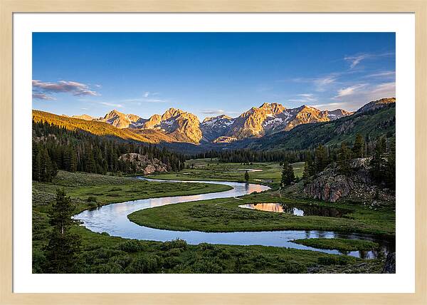 Tranquil Waters Of Snake River