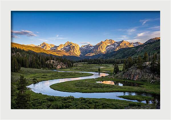 Tranquil Waters Of Snake River