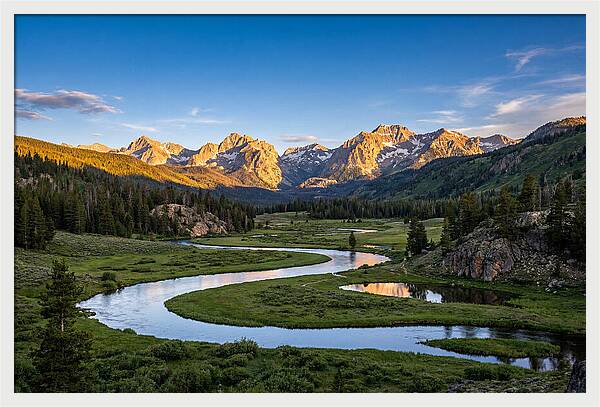 Tranquil Waters Of Snake River
