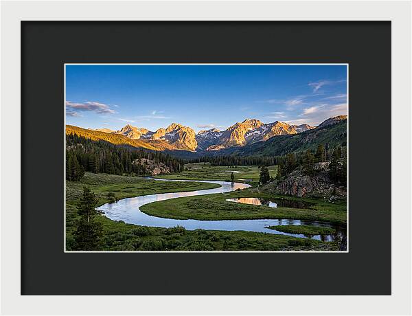 Tranquil Waters Of Snake River