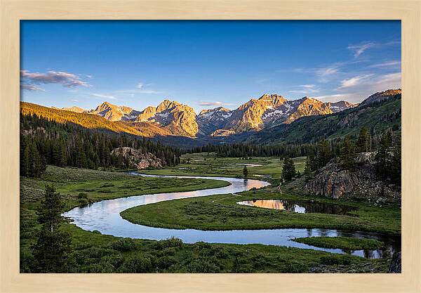 Tranquil Waters Of Snake River