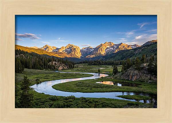 Tranquil Waters Of Snake River