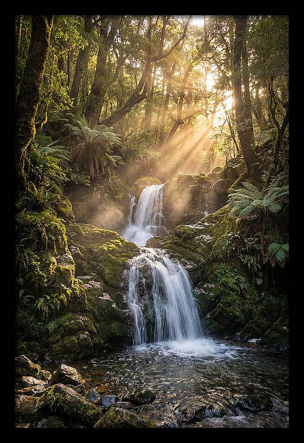 Tranquil Waters Of Swallow Falls