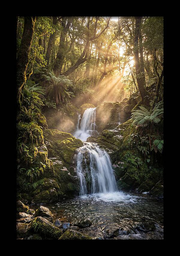 Tranquil Waters Of Swallow Falls