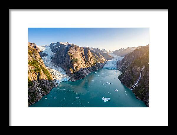 Tranquil Waters Of Tracy Arm