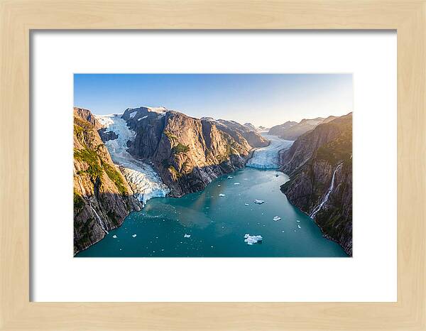 Tranquil Waters Of Tracy Arm