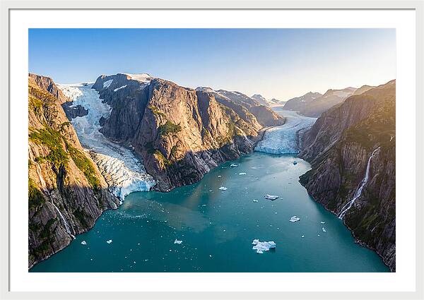 Tranquil Waters Of Tracy Arm