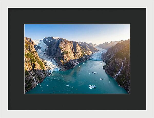 Tranquil Waters Of Tracy Arm