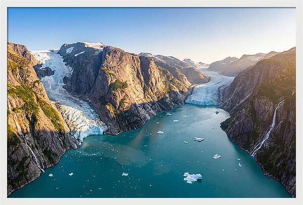 Tranquil Waters Of Tracy Arm