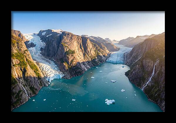 Tranquil Waters Of Tracy Arm